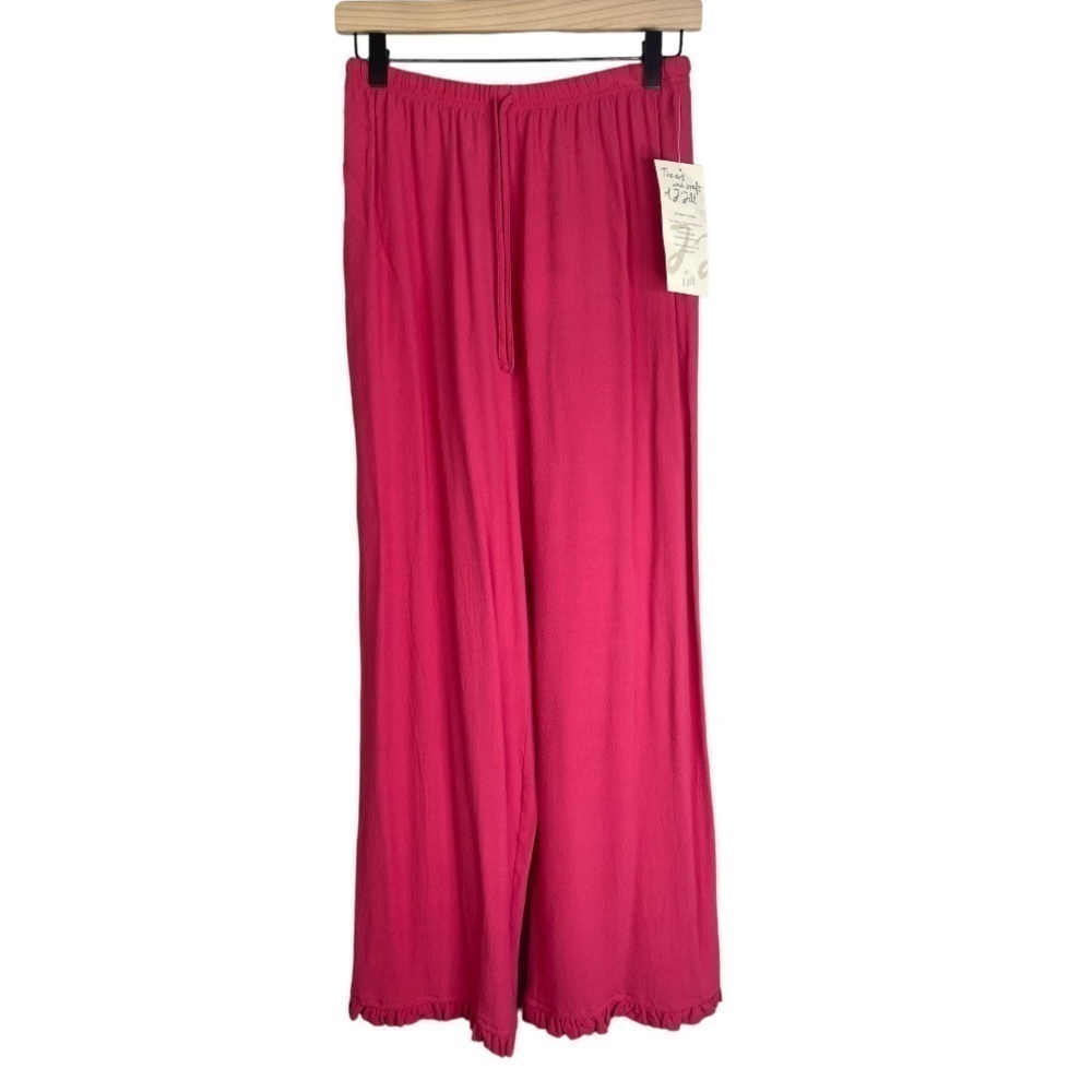 NWT J. Jill Women’s Pink Loose Fit Pull On Pants